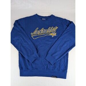 M/L South Dakota State University Jackrabbits Blue Sweater SDSU Jacks Crewneck